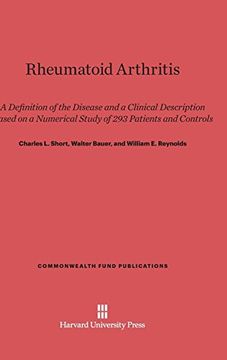 portada Rheumatoid Arthritis (Commonwealth Fund Publications) (en Inglés)