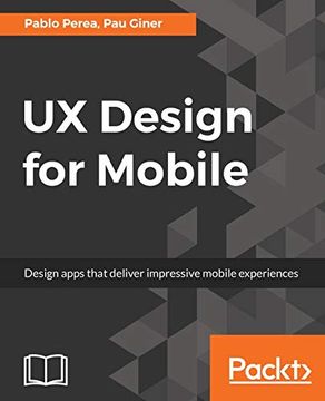 portada Ux Design for Mobile (en Inglés)