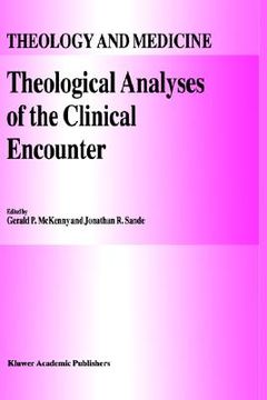 portada theological analyses of the clinical encounter (in English)