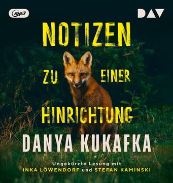 portada Notizen zu Einer Hinrichtung, 1 Audio-Cd, 1 mp3 (in German)