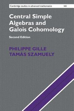 portada Central Simple Algebras and Galois Cohomology (Cambridge Studies in Advanced Mathematics) (en Inglés)