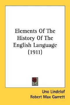 portada elements of the history of the english language (1911)
