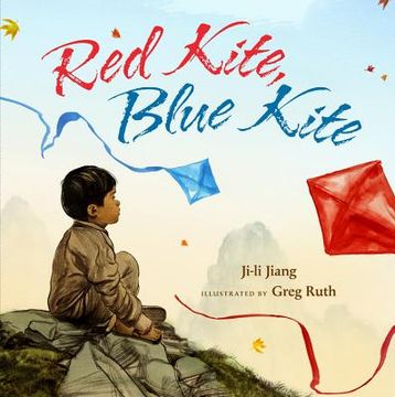 portada red kite, blue kite (en Inglés)