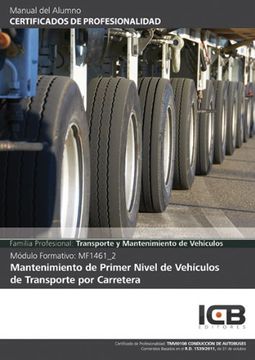portada Mantenimiento De Primer Nivel De Vehículos De Transporte Por Carretera- Incluye Contenido Multimedia