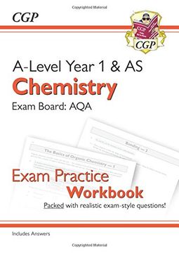 portada New A-Level Chemistry for 2018: AQA Year 1 & AS Exam Practice Workbook - includes Answers