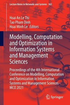 portada Modelling, Computation and Optimization in Information Systems and Management Sciences: Proceedings of the 4th International Conference on Modelling, (in English)