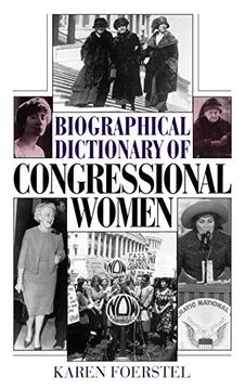 portada Biographical Dictionary of Congressional Women (en Inglés)