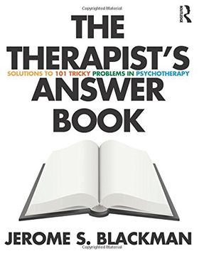portada The Therapist's Answer Book: Solutions to 101 Tricky Problems in Psychotherapy (en Inglés)