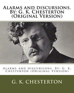 portada Alarms and discursions. By: G. K. Chesterton (Original Version)