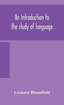 portada An introduction to the study of language (in English)