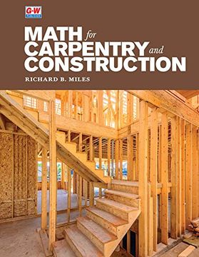 portada Math for Carpentry and Construction (en Inglés)