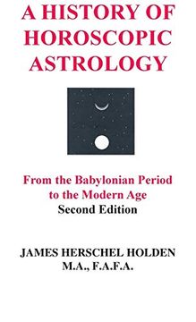 portada A History of Horoscopic Astrology (en Inglés)