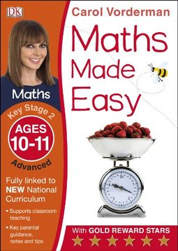 portada Maths Made Easy Ages 10-11 Key Stage 2 Advanced (Carol Vorderman's Maths Made Easy)