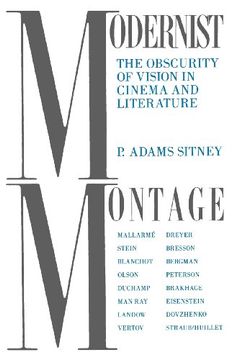 portada Modernist Montage: The Obscurity of Vision in Cinema and Literature (en Inglés)