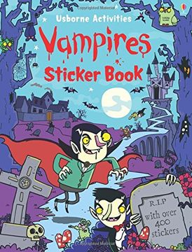 portada Vampires Sticker Book (Usborne Sticker Books)