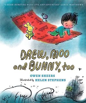 portada Drew, moo and Bunny, too (in English)