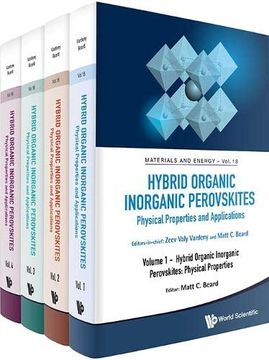 portada Hybrid Organic Inorganic Perovskites: Physical Properties and Applications (in 4 Volumes) (en Inglés)