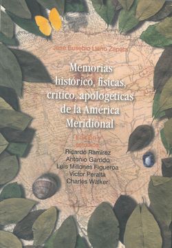 portada Memorias histórico-físicas crítico apologéticas de la América Meridional de José Eusebio Llano Zapata