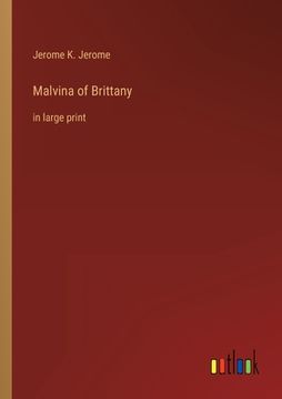portada Malvina of Brittany: in large print (en Inglés)