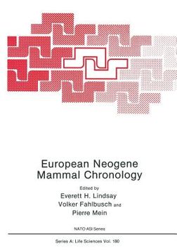 portada European Neogene Mammal Chronology (en Inglés)