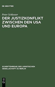 portada Der Justizkonflikt Zwischen den usa und Europa (in German)
