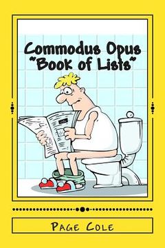 portada Commodus Opus: Big Book of Lists (en Inglés)