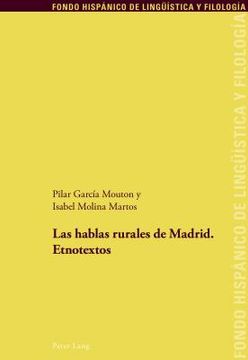 portada Las hablas rurales de Madrid: Etnotextos