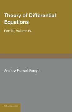 portada Theory of Differential Equations: Volume 4 (Theory of Differential Equations 6 Volume Set) (in English)