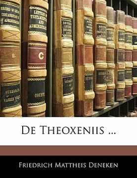 portada de Theoxeniis ... (en Latin)