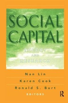 portada Social Capital: Theory and Research (en Inglés)