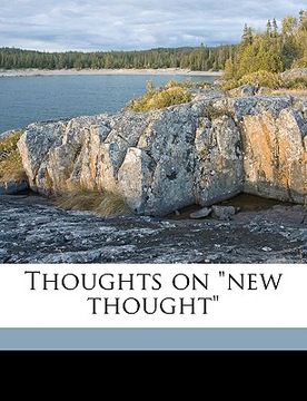 portada thoughts on "new thought" (en Inglés)