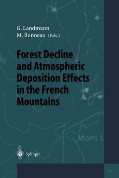 portada forest decline and atmospheric deposition effects in the french mountains (in English)