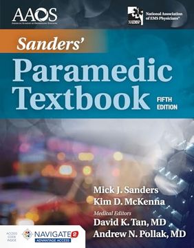 portada Sanders' Paramedic Textbook Includes Navigate Advantage Access (en Inglés)
