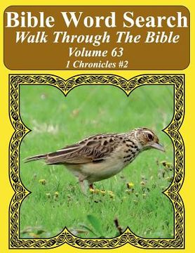 portada Bible Word Search Walk Through The Bible Volume 63: 1 Chronicles #2 Extra Large Print (in English)