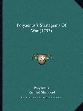 portada polyaenus's stratagems of war (1793) (in English)