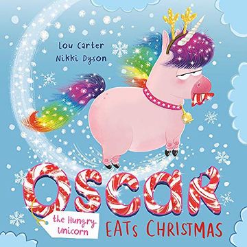 portada Oscar the Hungry Unicorn Eats Christmas 