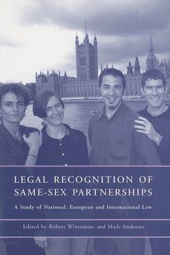portada legal recognition of same-sex partnerships: a study of national, european and international law (in English)