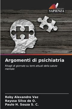portada Argomenti di psichiatria (in Italian)