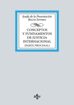 portada Conceptos y fundamentos de Justicia Internacional (en Castellano)