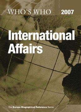 portada Who's Who in International Affairs (in English)