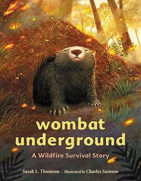 portada Wombat Underground: A Wildfire Survival Story (en Inglés)