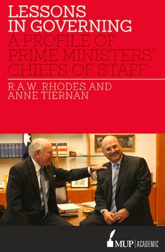 portada Lessons in Governing: A Profile of Prime Ministers' Chiefs of Staff (en Inglés)
