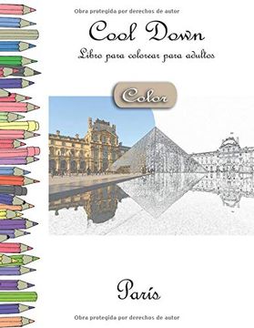 portada Cool Down [Color] - Libro Para Colorear Para Adultos: París
