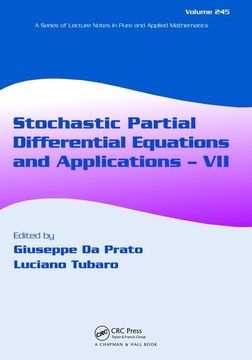 portada Stochastic Partial Differential Equations and Applications - VII (en Inglés)