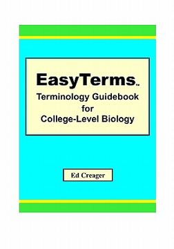 portada easyterms terminology guid for college-level biology