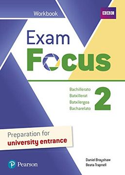 portada Exam Focus 2 Workbook Print & Digital Interactive Workbookaccess Code (in Spanish)
