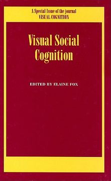 portada visual social cognition: a special issue of the journal visual cognition (en Inglés)