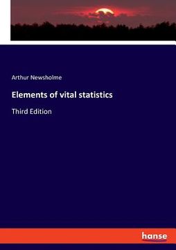 portada Elements of vital statistics: Third Edition