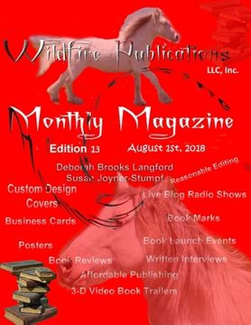 portada Wildfire Publications Magazine August 1, 2018 Issue, Edition 13 (en Inglés)