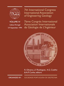 portada 7th International Congress International Association of Engineering Geology, Volume 4: Proceedings / Comptes-Rendus, Lisboa, Portugal, 5-9 September 1 (in English)